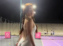 Mặc đồ bó sát rồi công khai mục đích ra sân để "check body", cô gái hứng "gạch đá"