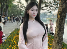 Đón Tết sớm với bộ ảnh áo dài, hot girl 2k7 nhận “bão like” nhờ nhan sắc mê mẩn