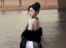 Diện áo dài đón Tết, hot girl khiến người xem "tá hỏa" vì ngỡ phản cảm, "dụi mắt" mấy lần mới phát hiện sự thật