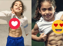 Thần đồng thể hình nhí, 6 tuổi cơ bắp đã cuồn cuộn 6 múi