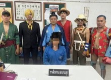 Khi cảnh sát là fan One Piece: Tội phạm khóc thét vì bị băng Mũ Rơm và dàn công chúa Disney vây bắt