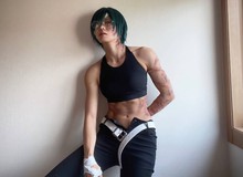 Chấn động màn cosplay Maki trong Jujutsu Kaisen thu về 1 triệu view vì vết sẹo quá thật