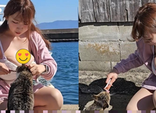 Đi du lịch, nữ YouTuber khiến cộng đồng mạng tranh cãi kịch liệt, tất cả chỉ vì trang phục quá gợi cảm