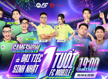 Gameshow sinh nhật 1 tuổi FC Mobile, quy tụ dàn creator khủng và bữa tiệc giải trí đặc biệt
