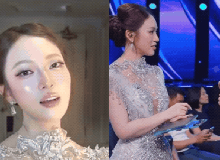 Sốc visual với MC Khánh Vy ở chung kết Miss Universe Vietnam: "Giống Hoa hậu hơn cả Hoa hậu"