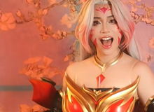 Đúng dịp cuối năm, MisThy bất ngờ để mặt mộc, biến hình Ahri Huyền Thoại Trỗi Dậy khiến anh em game thủ điêu đứng