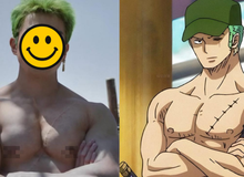 Tài tử đóng Zoro trong One Piece gây sốt vì đẹp hơn bản gốc, đến cả cơ bắp cũng xé truyện bước ra