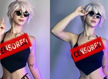 Cosplay Gojo Satoru phiên bản "nữ hóa" đầy nóng bỏng khiến fan Jujutsu Kaisen nghẹt thở