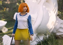 Nàng Nami "đời thực" kiên quyết mặc váy ngắn giữa mùa đông để chiều lòng fan One Piece