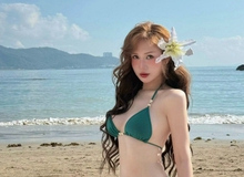 Hướng dẫn tạo dáng đi biển, bộ ảnh của hot girl này khiến người xem không thể rời mắt