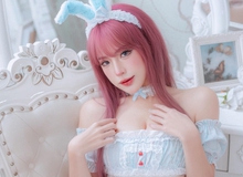 Chán nấu ăn, UNa To Uyen cosplay thành cô thỏ xinh đẹp "hớp hồn" anh em game thủ