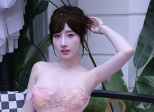 Bắt trend "Anh tên là" bên hồ bơi, TikToker tỏa sáng ấn tượng với nhan sắc không chê vào đâu được.