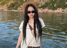 Hoa Xuka đi biển với trang phục "nửa kín nửa hở", fan thấp thỏm, đứng ngồi không yên, chờ đợi "full album"