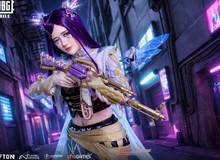 PUBG MOBILE hợp tác streamer Ms Three ra mắt giáp tối thượng “Thần Tượng Ngân Hà”