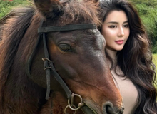 Rời yên ngựa để "xuống nước", hot girl làng kỵ sĩ gây bão với màn biến hình