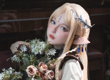 "Rửa mắt" với bộ ảnh cosplay Tiên tộc của "búp bê sống" Le Josette