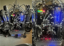 Nam game thủ bá đạo, tự dựng case PC khổng lồ cực hầm hố như robot, siêu tản nhiệt, yên tĩnh tuyệt đối