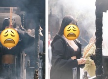 Đằng sau bức ảnh đi lễ chùa gây "nhức mắt", bất chấp tất cả tạo "sóng" dư luận để gắn link trục lợi