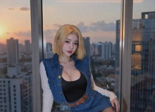 Đứng hình trước nhan sắc Android 18 đời thực: Đẹp thế này Krillin không đổ mới lạ