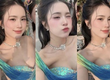 Hot girl tiên cá tại Carnaval Hạ Long xinh đẹp, bùng nổ nhan sắc khiến anh em "điêu đứng"