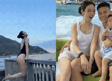 Chu Thanh Huyền trắng phát sáng khi gia nhập đường đua bikini hè, vóc dáng nóng bỏng bên Quang Hải