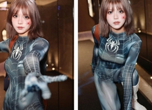 Cosplay "Nhện Đen" quá gợi cảm, nàng hot girl bỗng nổi như cồn, CĐM vội truy tìm danh tính và cái kết