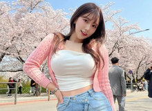 Mỹ nhân Hàn sở hữu body tỷ lệ "eo con kiến, hông quả táo" khiến netizen không thể rời mắt