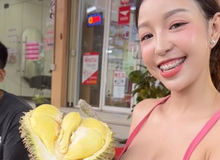 Ngồi bán sầu riêng nhưng có vóc dáng như hoa hậu, hot girl bất ngờ trở thành tâm điểm chú ý