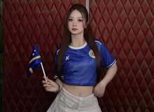 Không hề giấu giếm ý đồ, hot girl "Nóng cùng World Cup" khiến CĐM bật cười thích thú