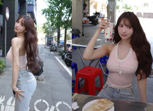Nữ thần gợi cảm Yua Mikami gây sốt khi diện váy hở lưng thưởng thức sữa đậu nành