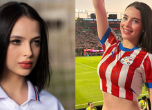 Danh tính cô gái đi xem World Cup 2026 đẹp siêu thực, phải quay clip chứng minh mình là người thật
