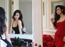 Vũ Thúy Quỳnh thả dáng quyến rũ với bikini cut-out trong chuyến nghỉ dưỡng