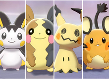 Từ Pikablue đến bóng ma Mimikyu: Xếp hạng các "bản sao Pikachu" đình đám nhất lịch sử Pokémon