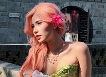 Biểu diễn múa côn tại The Face Việt Nam, nữ streamer, TikToker Châm Sứa làm rơi đạo cụ sau 7 ngày học cấp tốc