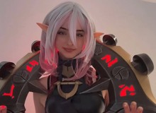 Ăn mừng 200.000 sub, nữ streamer "chơi lớn" cosplay chiều fan