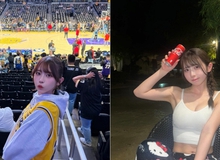 Nổi lên nhờ một khoảnh khắc xem bóng rổ, hot girl "tân binh" tiếp tục dùng phong cách gợi cảm, lượng người theo dõi tăng vùn vụt
