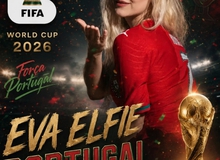 Cổ vũ Ronaldo tại World Cup theo phong cách cực gợi cảm, nàng hot girl bỗng nổi như cồn, hóa ra là cái tên "ai cũng biết"