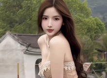 Xem lại clip cưỡi ngựa của mình, gái xinh phấn khích "tự lụy"