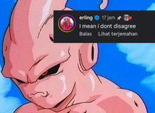 Erling Haaland có phản ứng cực hài khi bị ví giống Majin Buu trong Dragon Ball