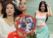 Nàng WAG sexy nhất làng bóng đá lọt camera nhà đài khi cổ vũ ĐT Việt Nam, visual đời thường gây sốt
