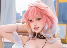 Chiêm ngưỡng nhan sắc của nữ coser 500.000 follow, cứ mỗi lần ra biển là lại khiến CĐM ngây ngất