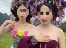 Ăn mặc phản cảm quay video, 2 cô nàng "gái bản" khiến CĐM ngao ngán