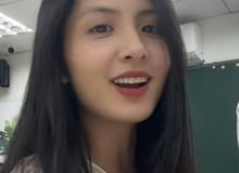 "Sốt rần rần" cô giáo xinh như nữ chính ngôn tình, xem video chân thực ngỡ như đang học trực tiếp