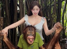 Dạo chơi sở thú, hot girl Thiên Di khoe bộ ảnh vui nhộn, khiến CĐM bàn tán xôn xao