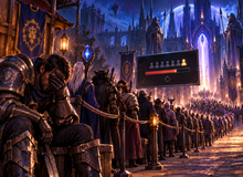 Tựa game bom tấn này vừa mở cửa đã vỡ trận, game thủ xếp hàng cả tiếng, vào được game lại gặp tình cảnh khó đỡ