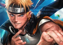 Chiêm ngưỡng cách vẽ nhân vật Naruto trên máy tính