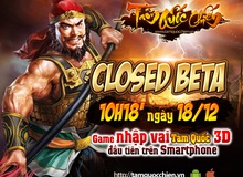 Tam Quốc Chiến lộ diện website, xác nhận ngày ra mắt game thủ Việt