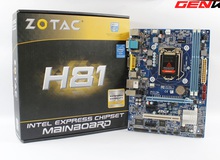 Bo mạch chủ Zotac H81: Thêm lựa chọn hấp dẫn cho game thủ phổ thông