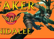 Liên Minh Huyền Thoại: Faker cầm Nidalee quẩy max bá