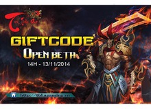 Tặng 500 Gift Code Túy Tiêu Dao mừng Open Beta